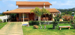 #Resorthousesp Casa de campo com ar, wifi e piscina climatizada em um dos maiores Resort de lazer do Brazil